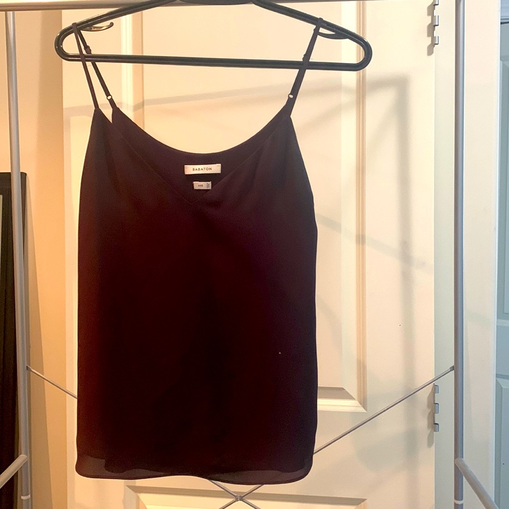 Deep purple Babaton tank by Aritzia